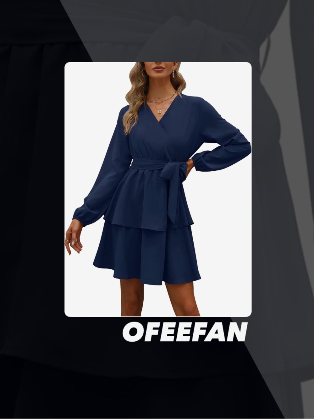 EUC Ofeefan Layered Dress